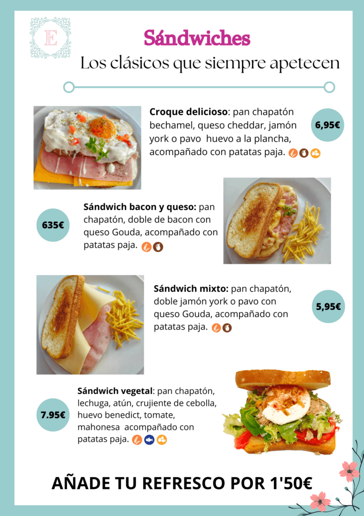 Copia de Menú sándwiches y salado