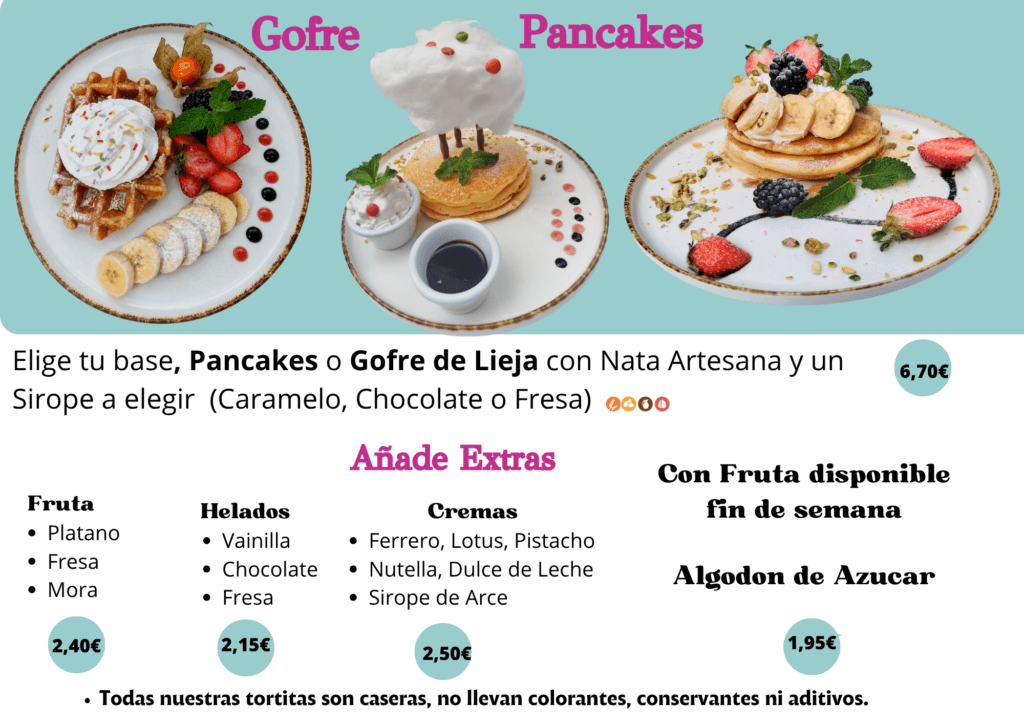 Copia de Tortitas y gofres de Julia